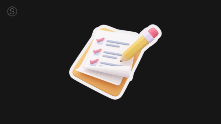 Une feuille sur laquelle un crayon est entrain d'écrire pour illustrer l'article de blog